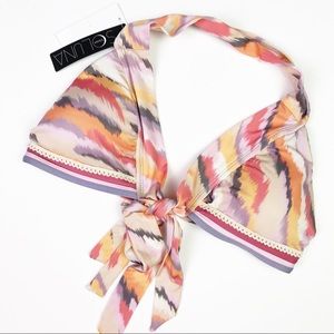 NWT Soluna Halter Bikini Top